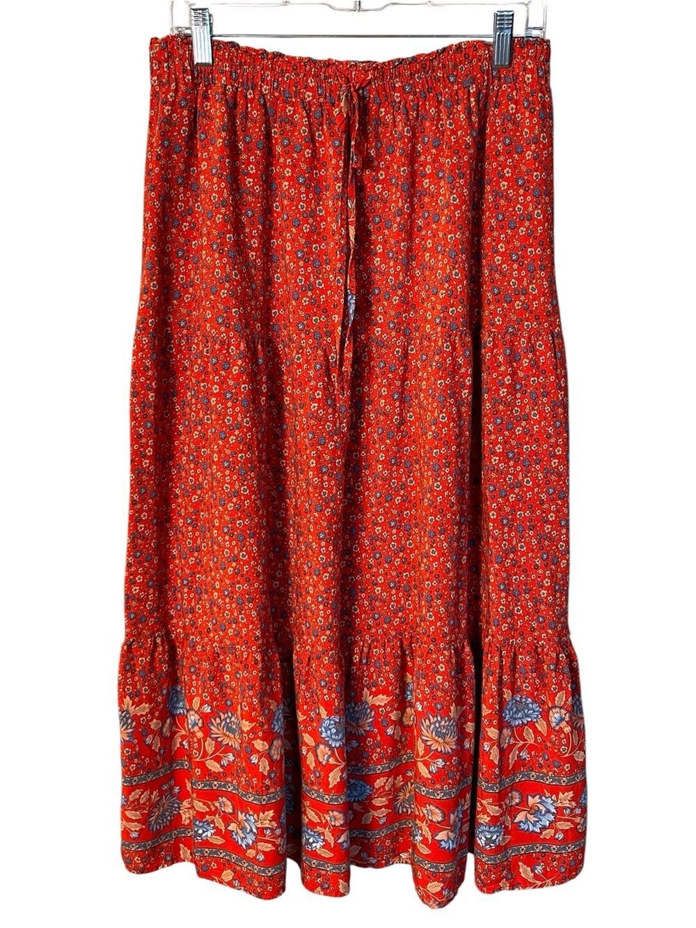 Zessica Bohemiam Red floral Maxi XL